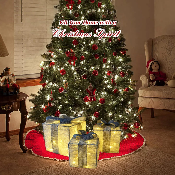 Skanto | HolidayPresents | LED Gaveboks Dekorasjoner