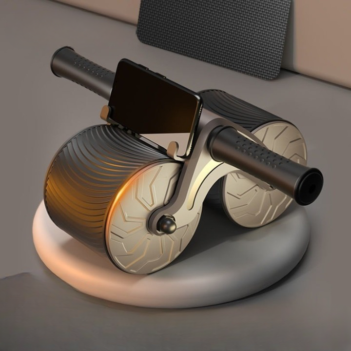 Skanto | Abdominal Trainer Roller med Automatisk Retur Hjemmetreningsutstyr