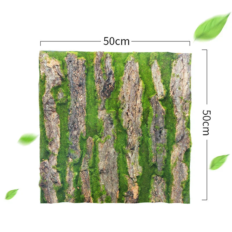 Skanto | DIY Veggdekorasjon Grønn Plante Bark