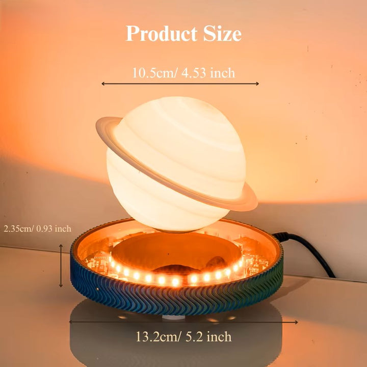 3D Saturn Space Lover Magnetisk Flytende Lampe | Skanto