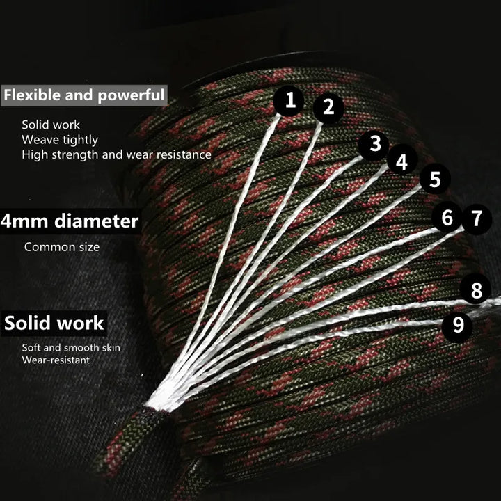 Paracord tau 4 mm | Skanto
