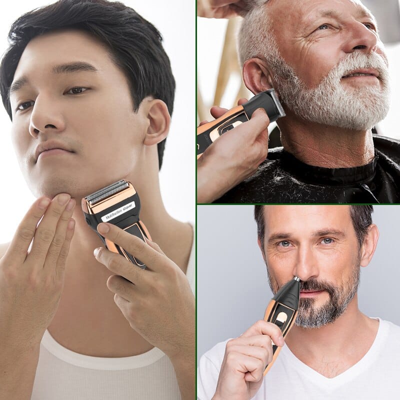 ProCare 3-i-1 Trimmer – Trådløs Skjeggtrimmer, Nesehårtrimmer og Barbermaskin | Skanto