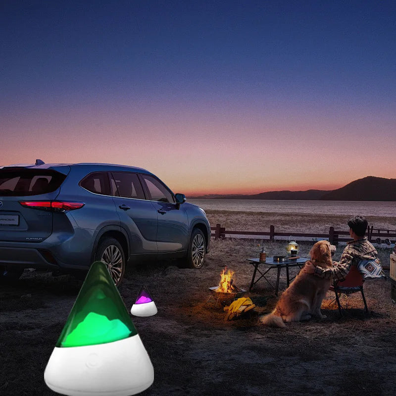 Trådløs LED Nattlys i Isfjell Design Skanto