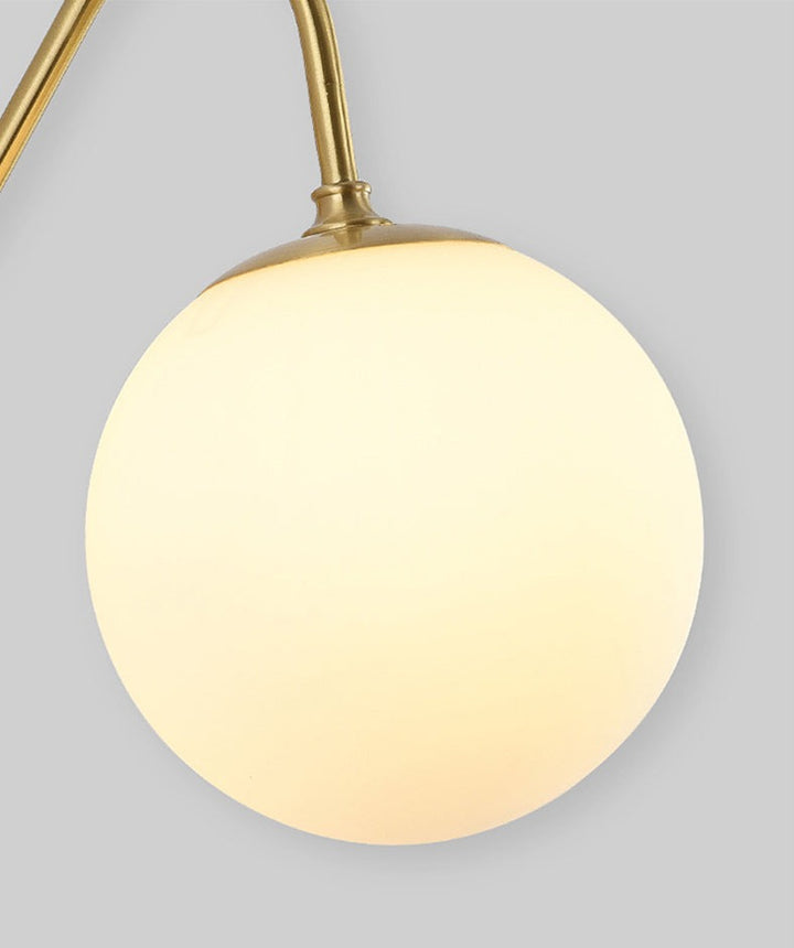Skanto | SphereLuxe – Skandinavisk Vegglampe med Justerbart Lys