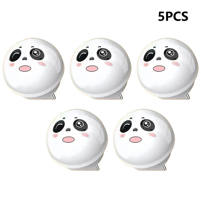 Søt panda stemmestyrt LED-nattlampe | Skanto