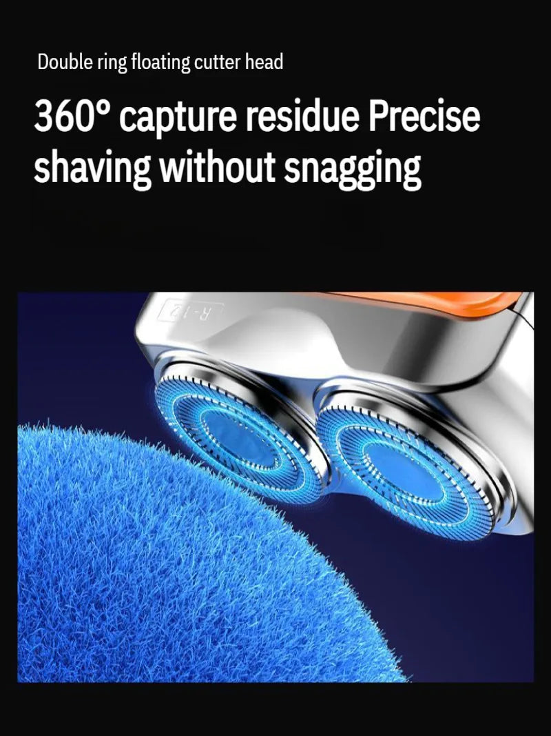 Skanto | Oppladbar Mini Dobbel Hode Barbermaskin