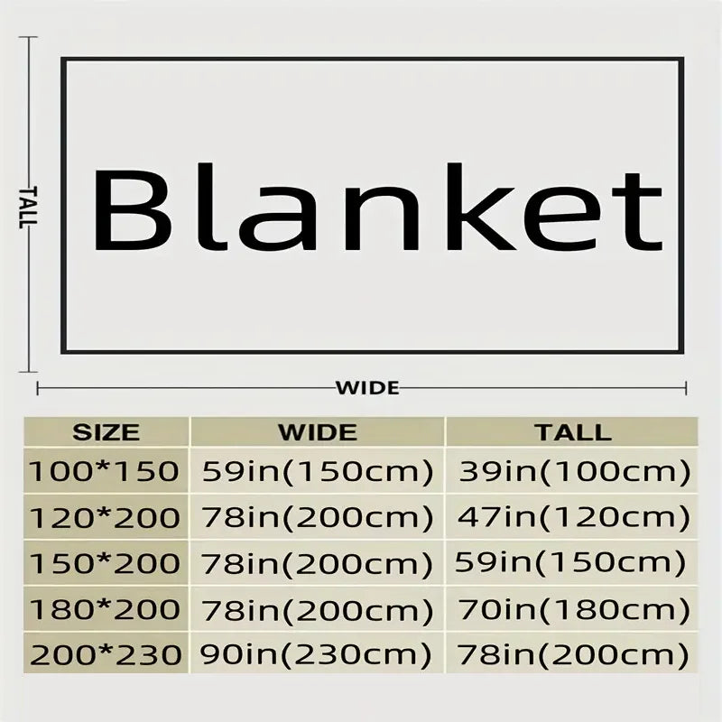Skanto | Fleurière Fleece Teppes | 3D Sommerfugl Design | Myk & Varmer | For Seng, Sofa & Camping