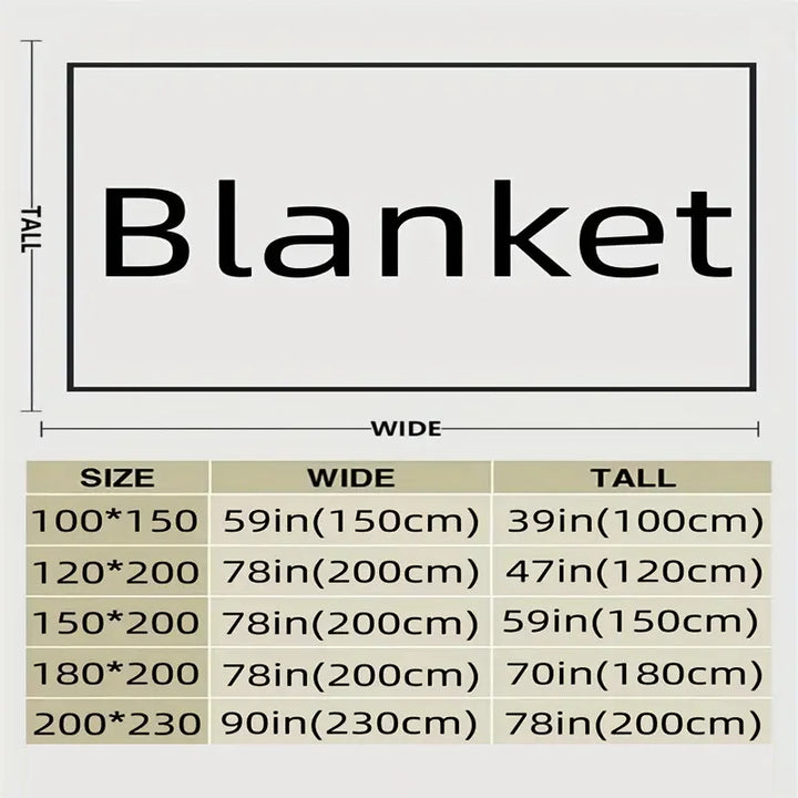 Skanto | Fleurière Fleece Teppes | 3D Sommerfugl Design | Myk & Varmer | For Seng, Sofa & Camping