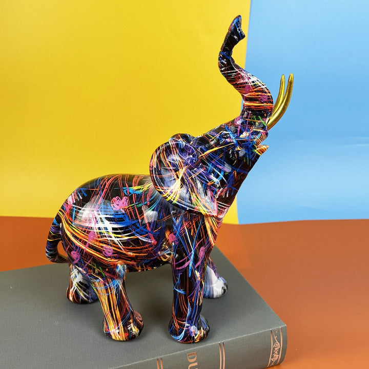 Skanto | EleGance – Kunstnerisk Abstrakt Elefant