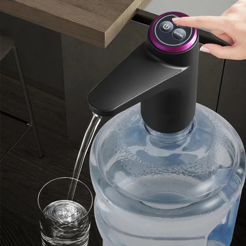 Skanto | saengQ Automatisk elektrisk vanndispenser - husholdnings-galloner-drikkevannspumpe-flaskeomkobler, intelligent vannbehandlingsenhet