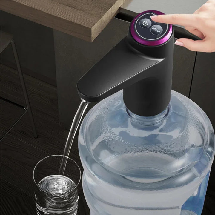 Skanto | saengQ Automatisk elektrisk vanndispenser - husholdnings-galloner-drikkevannspumpe-flaskeomkobler, intelligent vannbehandlingsenhet