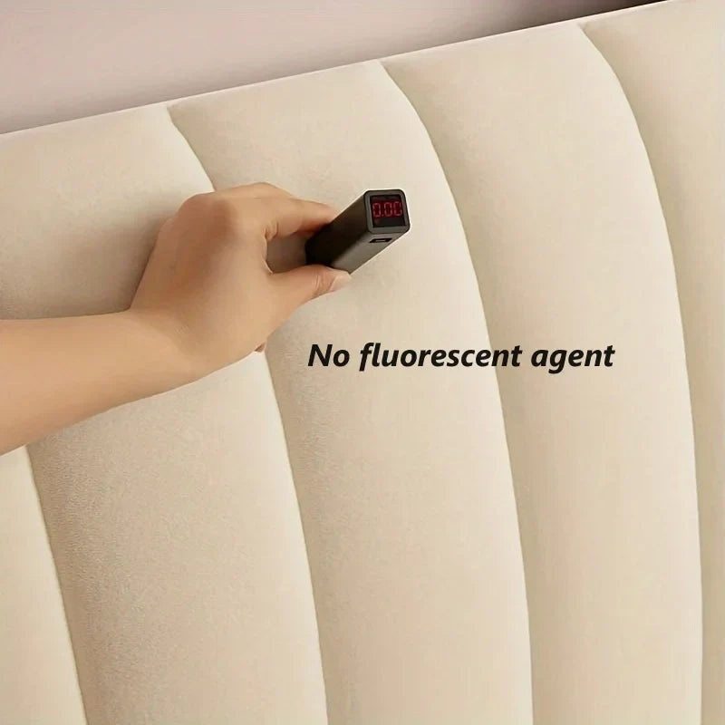 Skanto | Plush Quiltet Seng Hodegavl Beskytter