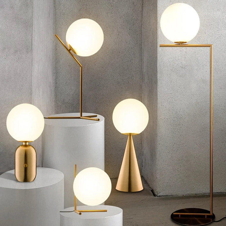 Skanto | Elegant Glass Lamp with Subtle Glow