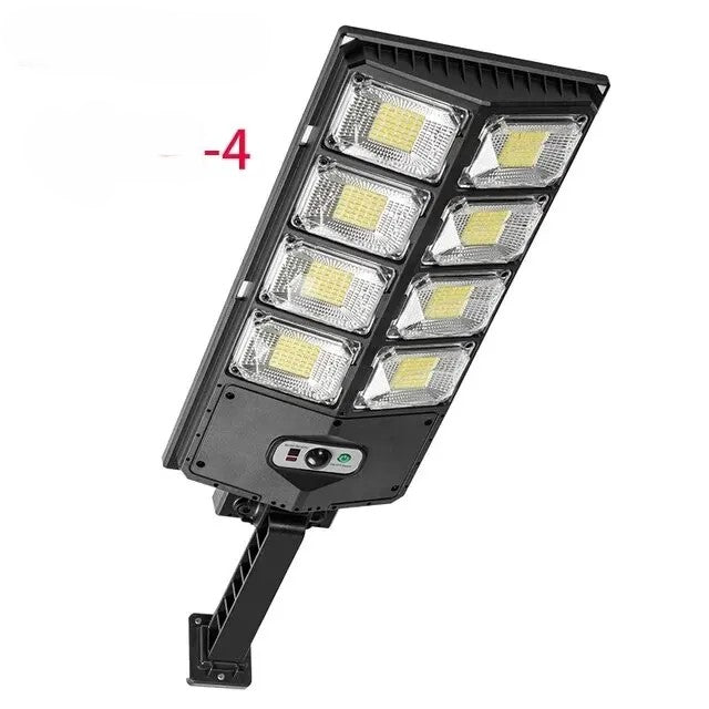 Solar LED Bevegelsessensor Vegglampe Fjernkontroll Hagebelysning | Skanto