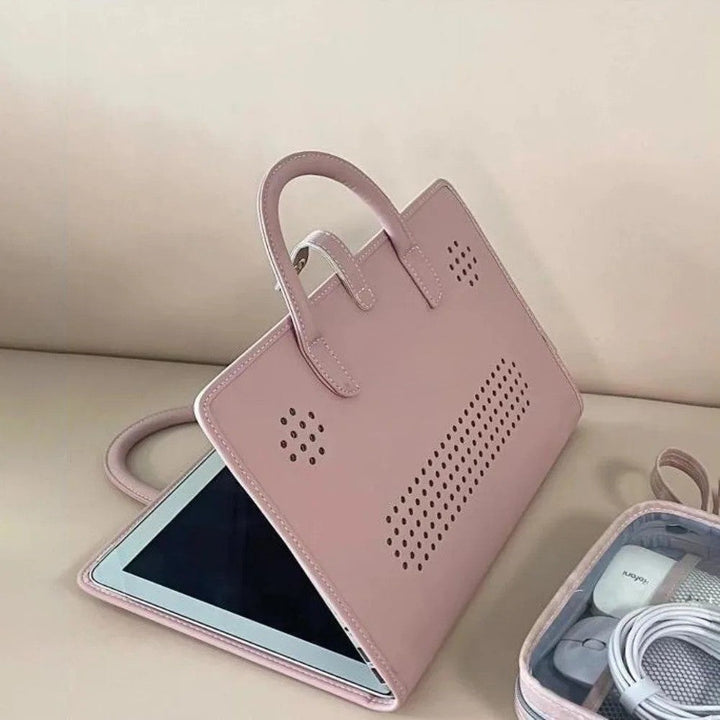 Skanto | Beskyttende Kreativ Rosa Laptopveske Deksel