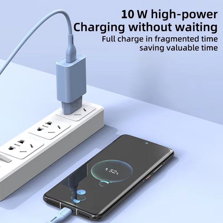 Skanto | 10W USB Vegglader 5V 2A Strømadapter for Rask Mobiltelefonlading