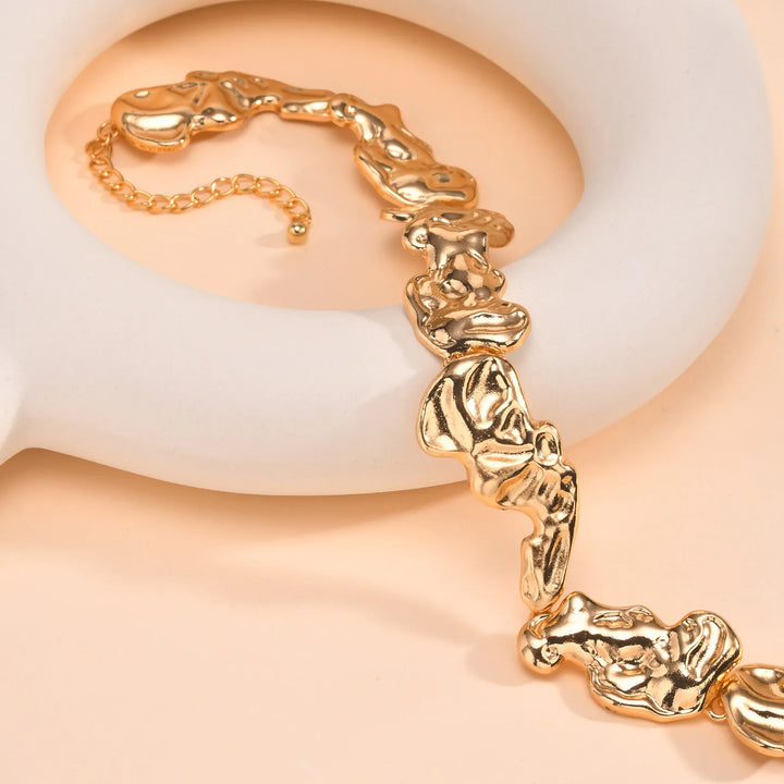 Skanto | Smeltet Lava Choker Halskjede