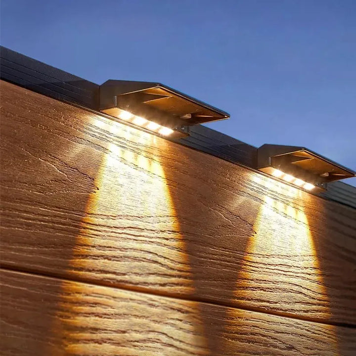 Skanto | EcoRadiance Solar Accent Lights 2-Delt Sett | Utendørsbelysning | Energieffektiv | Dekorativt lys for hage og terrasse