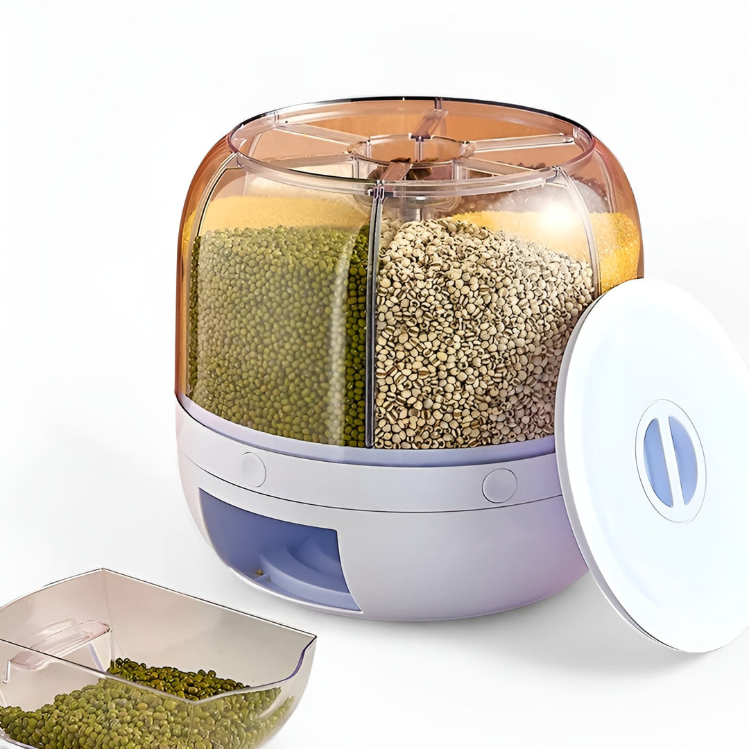 Grain Dispenser – Hygienisk med Insektbeskyttelse | Praktisk for Kjøkken & Oppbevaring | Skanto