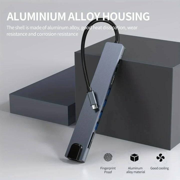 Skanto | Type C - USB Dockingstasjon Hub