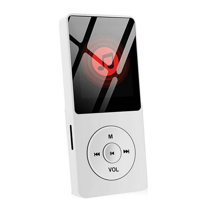 Skanto | Høyfidelitet Bærbar Bluetooth MP3/MP4-spiller med 1.8" skjerm og multifunksjonskapasitet