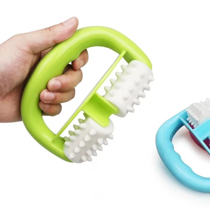 Skanto | Håndholdt Anti Cellulite Roller Massager for Ansiktsløft, Ben og Kroppe
