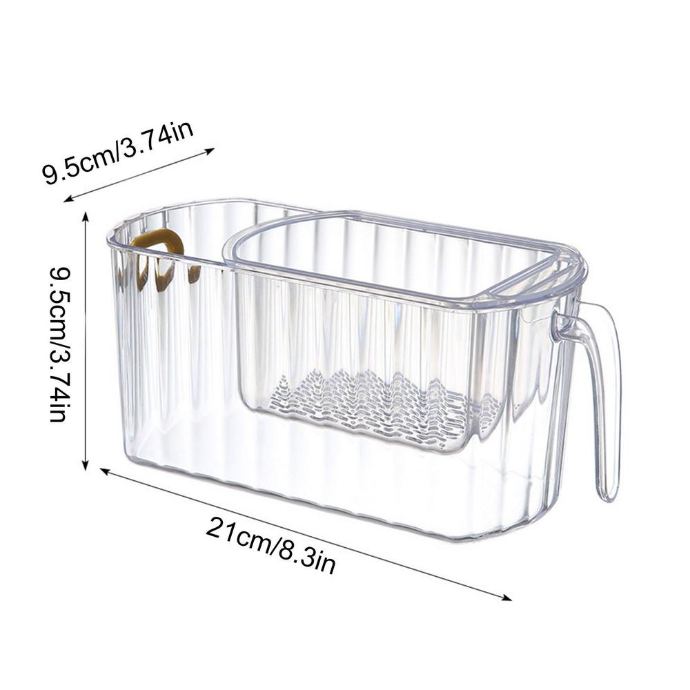 Skanto | Klar Stable Transparent Dobbelt-Lags Kurv