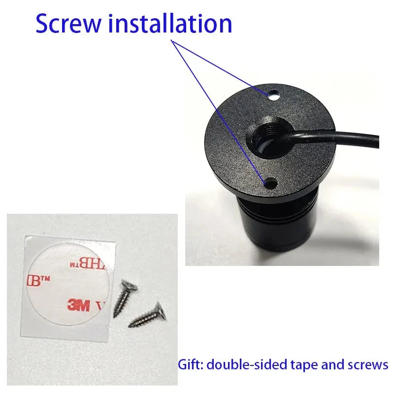 Skanto | Mini LED Spot LuxoDot | 1W/3W | USB Spotlight for Display Cases & Decoration | Varm & Kald Hvit | Aluminiumhus