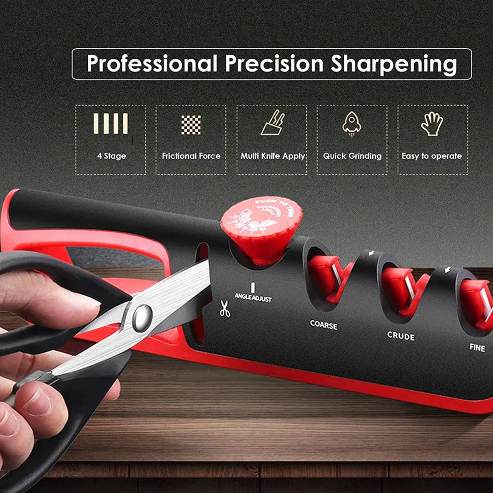 Skanto | 4-i-1 Profesjonell Knivsliper (1+1 Gratis) - EdgeSharp