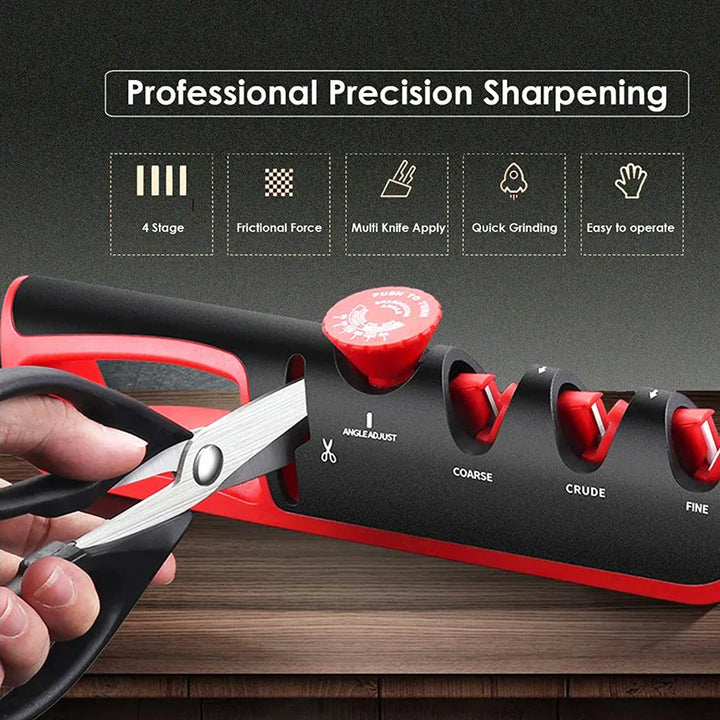 Skanto | 4-i-1 Profesjonell Knivsliper (1+1 Gratis) - EdgeSharp