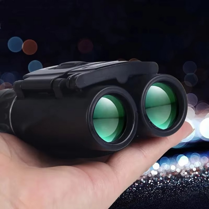 Kompakt 100x22 HD-Fernglas med BAK4 FMC-Optik for Große Reichweiten – ideell for Jagd, Sport, Camping og Reisen.