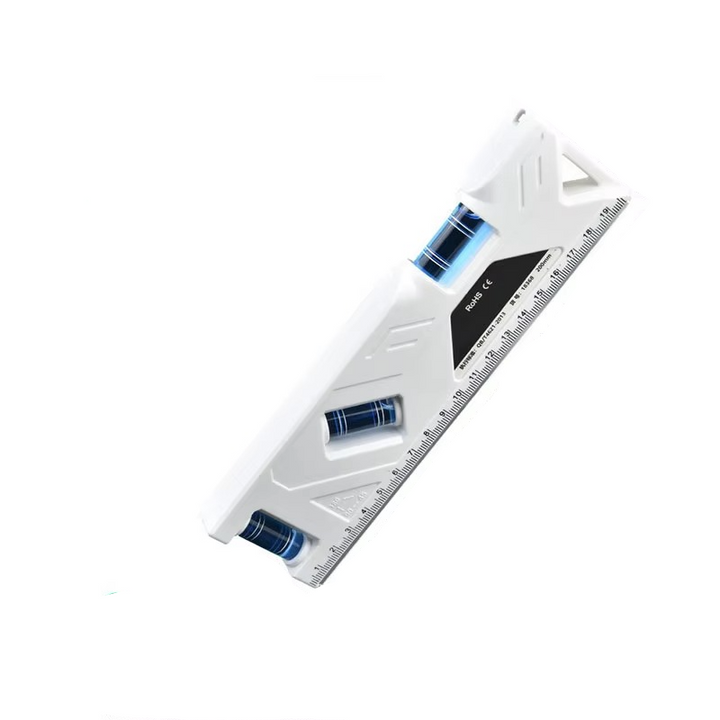 Präzisions-Taschenwasserwaage med Magnetfuß og Winkelmesser
