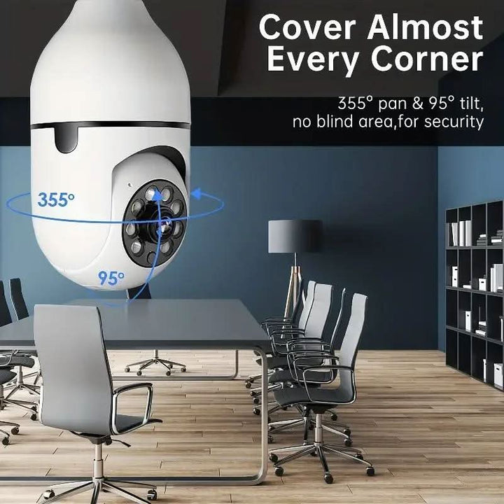 Skanto | Intelligent sikkerhetskamera med 360° overvåking og nattsyn