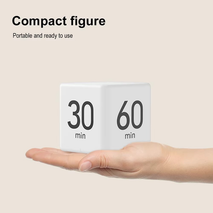 Skanto | Hexagon Magnetisk Visuell Flip Timer - Stille, Smart, og Effektiv