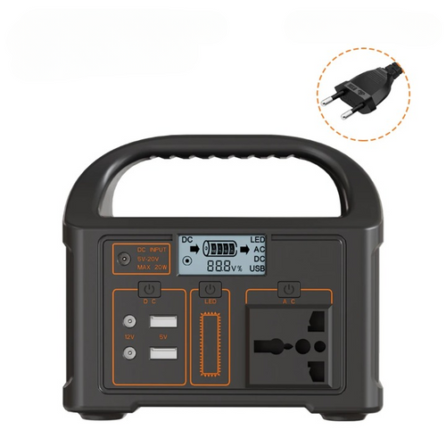 Skanto | 100W 24,000mAh Bærbar Strømstasjon med LiFePO4 Batteri – PowerGo