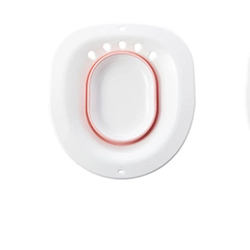 Skanto | Sammenleggbart bidet-badekar - Komfortabel sittebad for gravide kvinner, eldre mennesker, fødselspasienter og toalettmedisinskyllingstilbehør