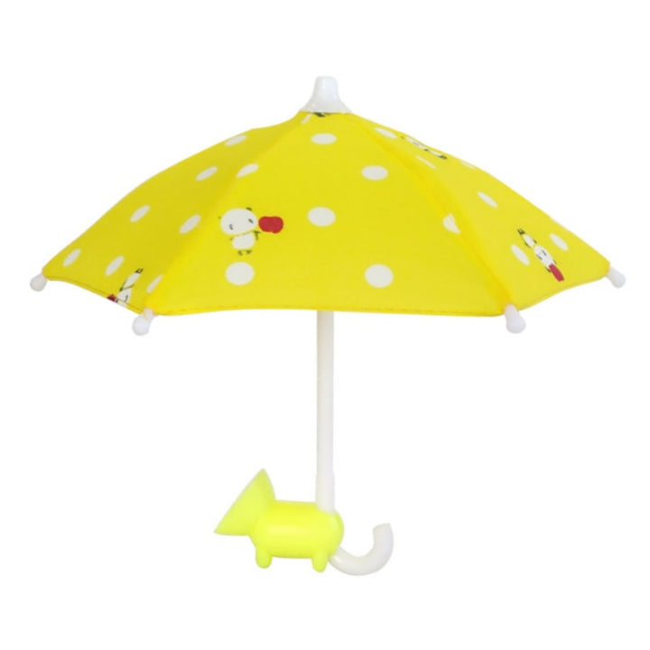 Telefon Parasol Solskjerm - Søt Mini Parasol for Telefon med Universell Justerbar Sugekopp Stativ | Skanto