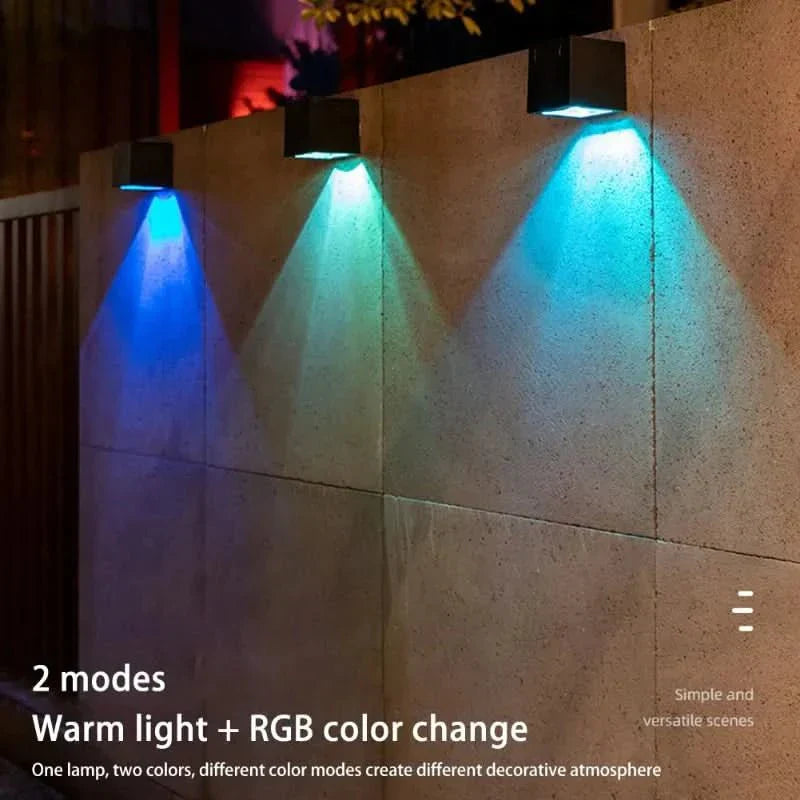 Solar LED Utendørs Vegglampe | Skanto