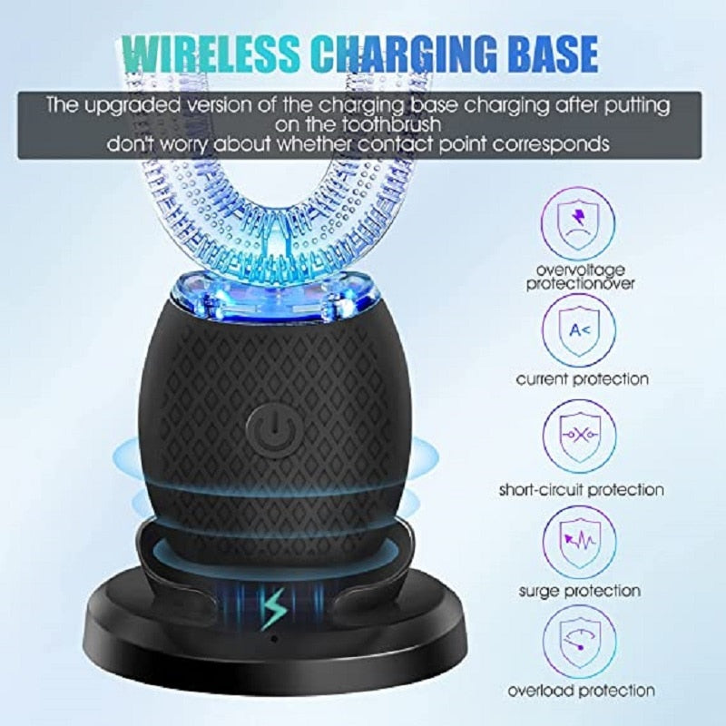 Skanto | Clean360 U-Form Blå Lys Tannrensere