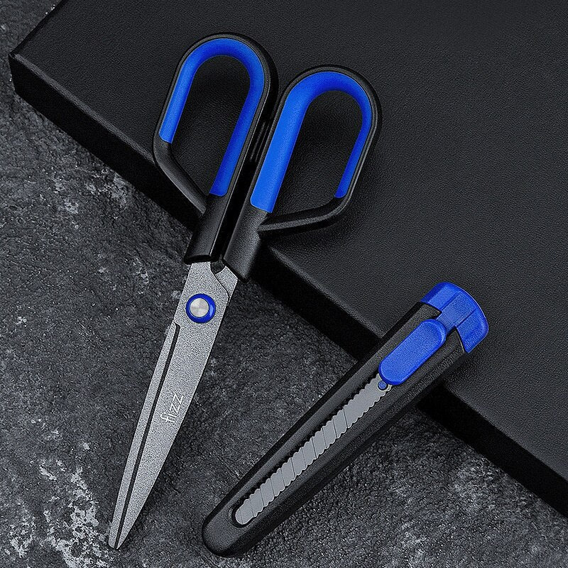 2in1 Sikker kutting Kreativ-kniv Saks | Skanto