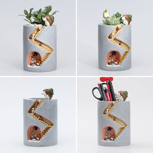 Skanto | Fantastisk Fusjon: Unike Kunstneriske Harpikspotteplantere