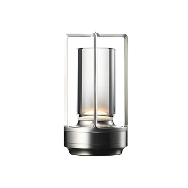 Trådlampet rechargable bordlampe laget av krystall, bærbar LED-lampe for stue og balkong | Skanto