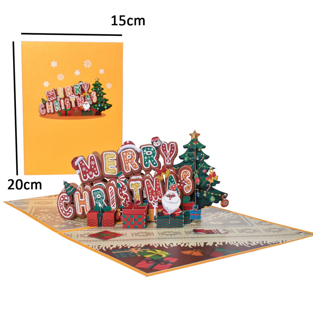 Skanto | 3D Pop-Up Glade Julegavekort