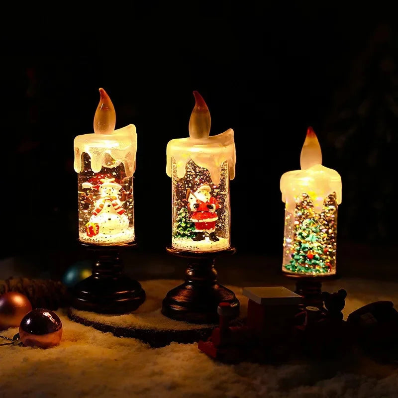 Snowfall Crystal Julelys | Skanto
