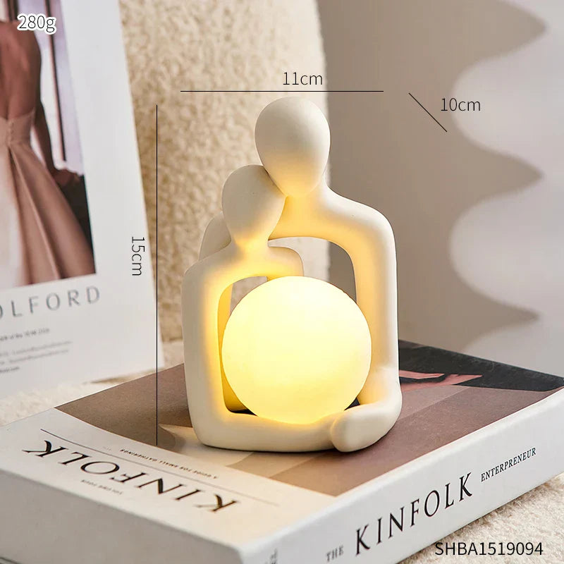 Eternal Bond Love Couple Night Decor Lamp | Skanto