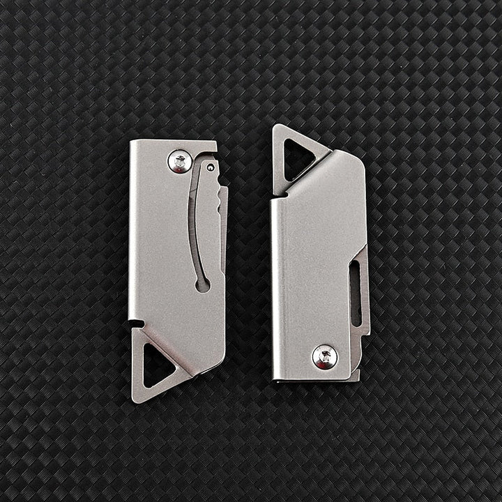 Foldbar Master Rustfritt Stål Overlevelses Mini Kniv | Skanto