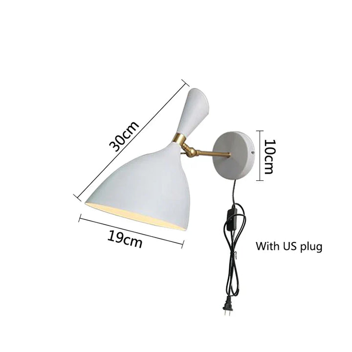 LoftGlow - Moderne LED Sengelampe for Soverommet Skanto