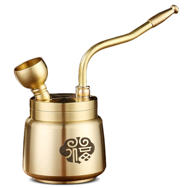 Artisan Messingrør Aromaterapi Røkelsespinner Burner