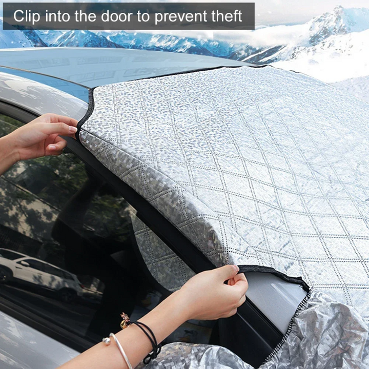 Skanto | AllWeather Shield – Magnetisk Vindskjerm Beskytter for Bil, Anti-Frost & UV
