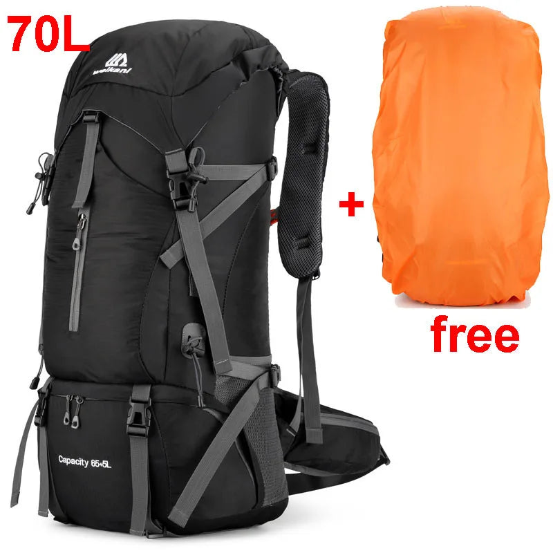 Alpivento 70L tursekk med regntrekk | Skanto